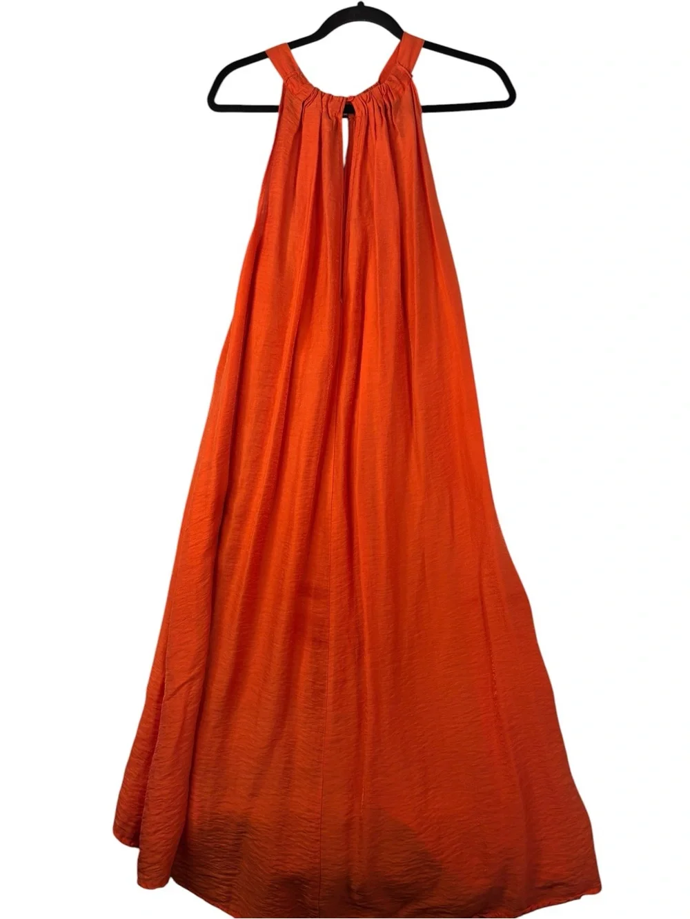 H&M Orange Halter Neck Summer Dress